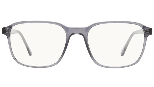 Lunettes de vue têtes à TETES Homme Gris Rectangle Tat2501 Face