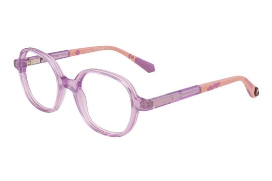 Lunettes de vue Princesse Disney  Violet Carré DPAR002C41 Gauche