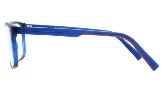 Lunettes de vue Alternance Homme Bleu Rectangle alternance Gauche