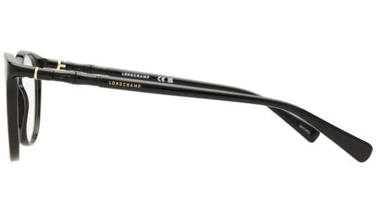 Lunettes de vue Longchamp Femme Noir Pantos LO2768 Gauche