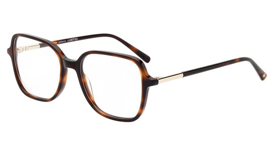 Lunettes de vue Jasma Femme Ecaille Carré Jas2406 Trois-Quart