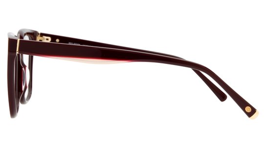 Lunettes de vue Jasma Femme Rouge Carré Jas2407 Gauche