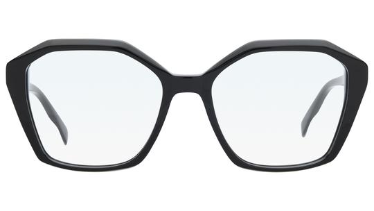 Lunettes de vue Zadig & Voltaire Femme Noir Papillon VZV500 Face
