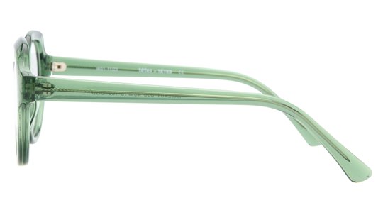 Lunettes de vue têtes à TETES Femme Vert Carré Tat2401 Gauche