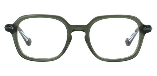 Lunettes de vue Petit Bateau Enfant Vert Rectangle Ouessant Face