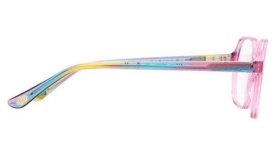 Lunettes de vue têtes à TETES Enfant Rose Carré Tat2504E+ Droite