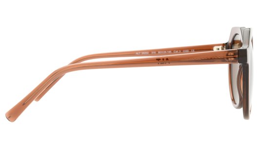 Lunettes de soleil Alternance Femme Marron Ronde Alt24202 Droite