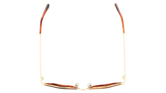 Lunettes de soleil Pol&Sun Femme Marron Tonneau pos2501 Dessus