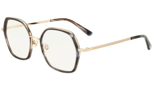 Lunettes de vue Siralya Femme Marron Tonneau Sir2505 Dessus