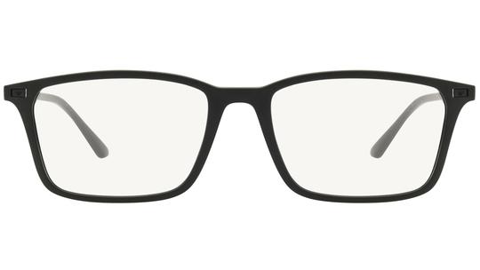 Lunettes de vue Emporio Armani Homme Noir Rectangle EA3237 Face