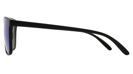 Lunettes de soleil VIP Homme Noir Rectangle Vip2511 Gauche