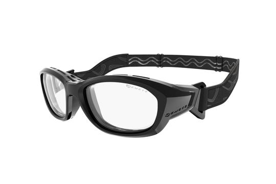 Lunettes de vue Demetz Mixte Noir Rectangle SMASH Droite