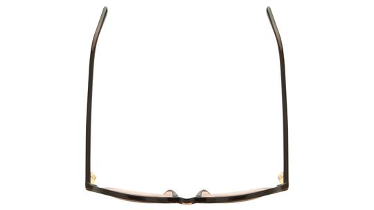 Lunettes de soleil Pol&Sun Femme Marron Tonneau Pos2605 Dessus