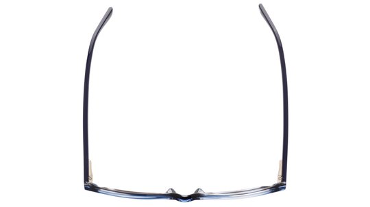 Lunettes de vue Le Coq Sportif Homme Bleu Rectangle Lcs2201 Dessus