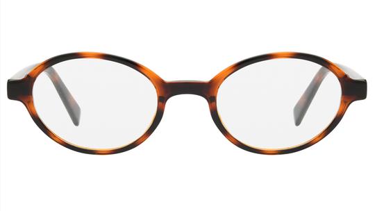 Lunettes de vue Alternance Femme Ecaille Ovale alt25109 Face
