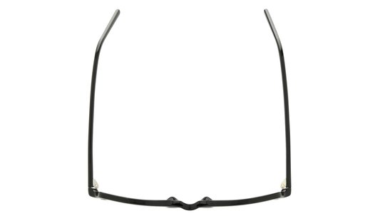 Lunettes de vue Alternance Femme Noir Carré Alt20116 Dessus