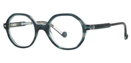 Lunettes de vue Petit Bateau Enfant Bleu Arrondie Ouessant Gauche
