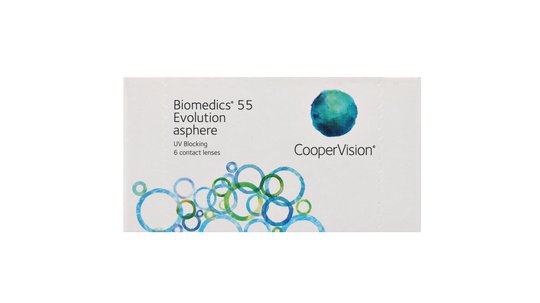 Lentilles de contact Biomedics Evolution Boîte de 6