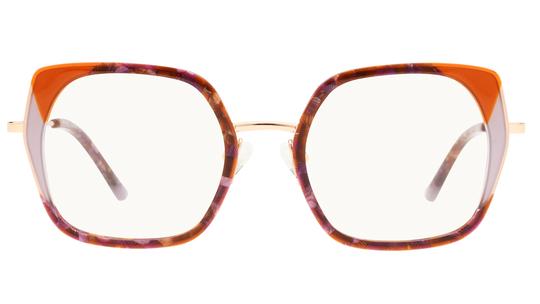 Lunettes de vue Lunatic Femme Ecaille Papillon Lun2505 Face