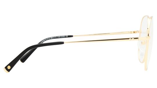 Lunettes de vue Jasma Femme Or Carré Jas2610 Droite
