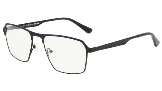 Lunettes de vue Citizen Homme Noir Rectangle ctz2504 Trois-Quart
