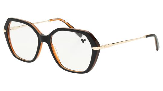 Lunettes de vue Longchamp Femme Noir Carré LO2800 Trois-Quart
