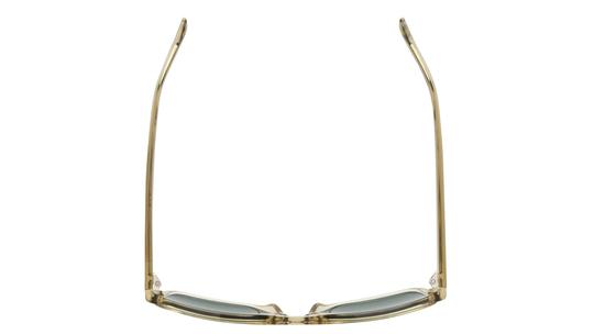 Lunettes de soleil Alternance Homme Jaune Aviateur Alt26211 Dessus