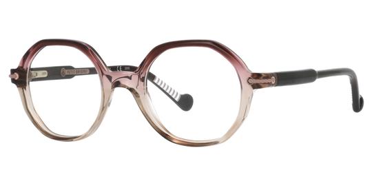 Lunettes de vue Petit Bateau Enfant Rouge Arrondie Ouessant Gauche
