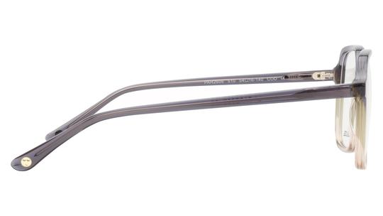 Lunettes de vue La Paresseuse Femme Bleu Carré Par2606 Droite