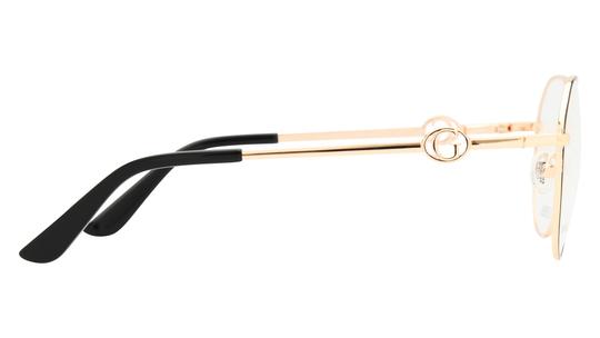 Lunettes de vue Guess Femme Noir Arrondie GU50348 Droite