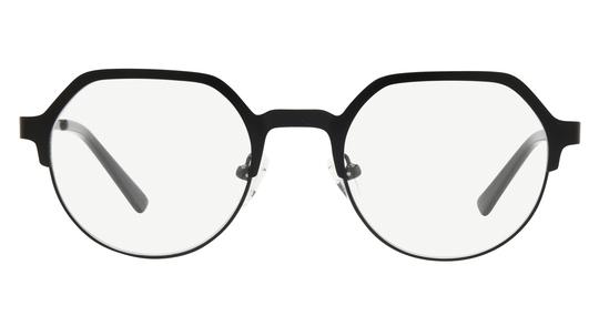 Lunettes de vue Alternance Enfant Noir Ronde alt25118 Face