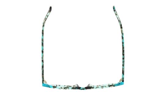 Lunettes de vue Lunatic Femme Bleu Ovale Lun2404 Dessus