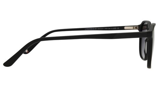 Lunettes de soleil Le Coq Sportif Homme Noir Rectangle Lcs2406/S Droite