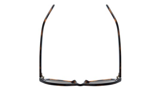 Lunettes de soleil Alternance Femme Ecaille Carré Alt24215 Dessus