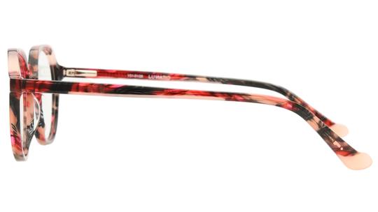Lunettes de vue Lunatic Femme Rose Pantos Lun2503 Gauche