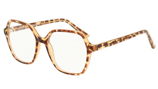 Lunettes de vue têtes à TETES Femme Ecaille Carré Tat2402 Trois-Quart