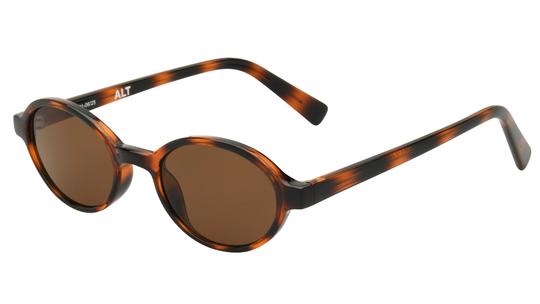 Lunettes de soleil Alternance Femme Ecaille Ovale Alt26206 Trois-Quart