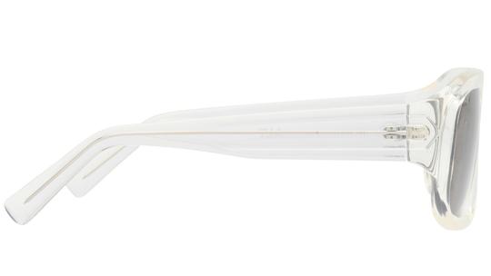 Lunettes de soleil Alternance Homme Transparent Rectangle alt25218 Droite