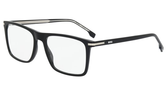 Lunettes de vue Boss Homme Noir Rectangle Boss1754 Trois-Quart