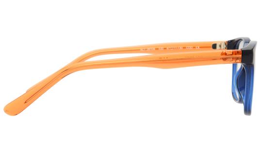 Lunettes de vue Alternance Enfant Bleu Rectangle alt26104 Droite