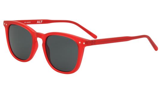 Lunettes de soleil Alternance Enfant Rouge Carré alt23211 Trois-Quart