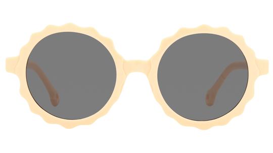 Lunettes de soleil VIP Enfant Marron Ronde Vip2604 Face