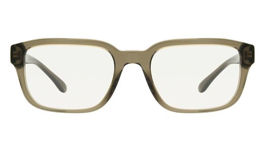 Lunettes de vue Emporio Armani Homme Marron Rectangle EA3255 Face