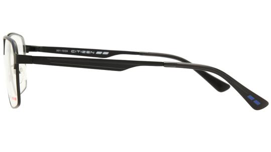 Lunettes de vue Citizen Homme Noir Rectangle ctz2504 Gauche