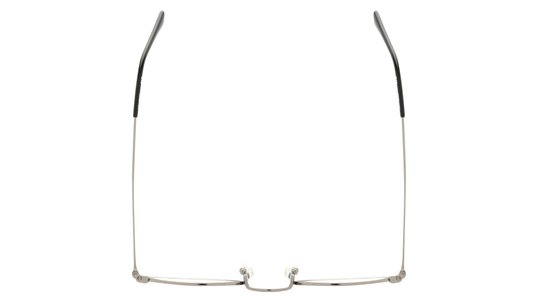 Lunettes de vue Alternance Mixte Gris Ronde Alt24103 Dessus