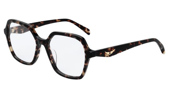 Lunettes de vue Zadig & Voltaire Femme Ecaille Carré Vzv392 Trois-Quart