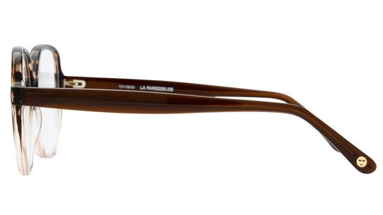 Lunettes de vue La Paresseuse Femme Marron Carré Par2604 Gauche