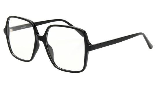 Lunettes de vue Alternance Femme Noir Carré Alt25102 Trois-Quart