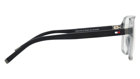 Lunettes de vue Tommy Hilfiger Homme Gris Aviateur Th2379 Droite