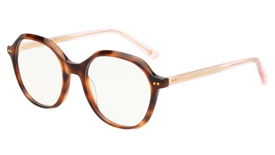 Lunettes de vue Siralya Femme Ecaille Ronde Sir2502 Trois-Quart